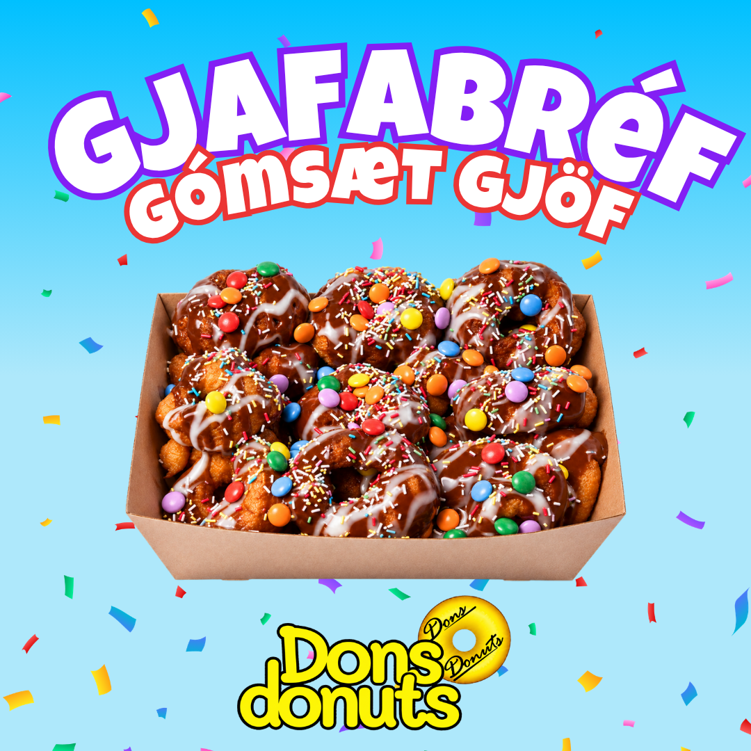 Gjafabréf Dons Donuts